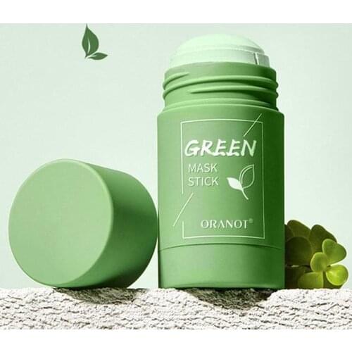 Cleansing Green Stick Green Tea Stick Mask Purifying Clay Stick Mask Oil Control Anti-acne Eggplant Skin Care Whitening