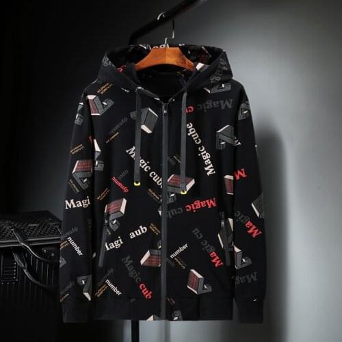 Plus Size 10XL-3XL 2020 Autumn Men Harajuku Fashion Bomber Jackets Male Mens windbreakers Streetwear Hooded Jackets Coats Male