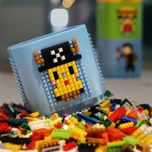 Lover Valentines Day Gift Mini Building Blocks Cup Toys For Adult Fun Novelty Office Antistress Creative DIY Assembly Brick Toy