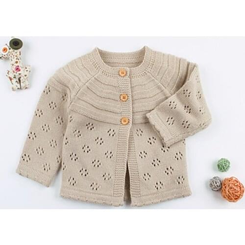 Sweaters Baby Girls Clothes Pullover Fall Winter Children Soft Warm Knitted Jumpers Outfits Sweater
