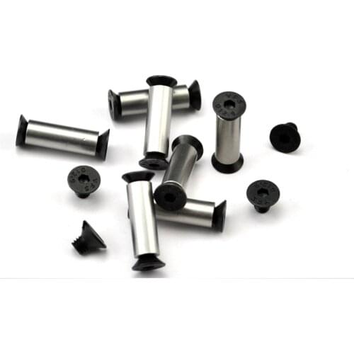 5MM/6MM Tactics Lock DIY Tools Material Knife Handle Plate Fastening Plum Style M4 ESEEKnives Screw Rivet Furniture Processing