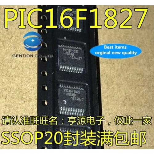 10PCS PIC16F1827 PIC16F1827-the I/SS microcontrollers in stock 100% new and original