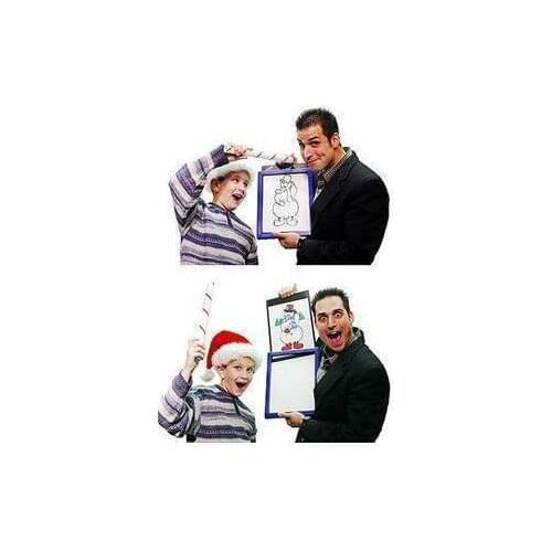 5 Pcs/Lot Clown Color Changing Card - Big Size / Kids Magic,Stage Magic Trick,Close Up Magic Props,Comdy,Street,Gadgets,Joke