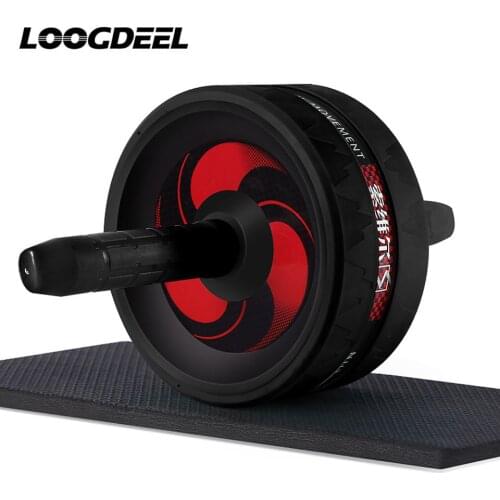 Ab Roller Exercise Fitness Ab Wheel Muscle Training Double-wheel Apparatus Press Roll Abdominal Muscle Gym Equipment Weight Loss