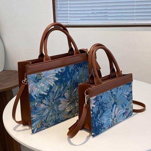 Designer Lady Travel Branded Crossbody Shoulder Bags 2022 Printing Flowers Designer Womens Tote Luxury Ladies Handbags