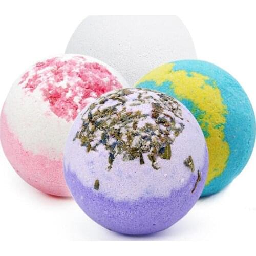 Aromatherapy Essential Oil Milk Moisturizing Bubble Big Bath Ball Beauty Bath Salt Explosion Ball Bath Skin Care 75g