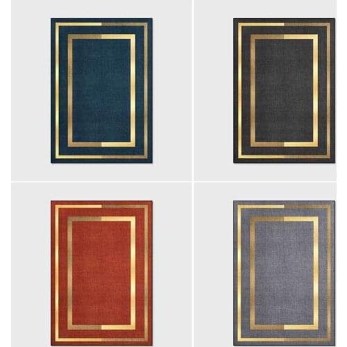 Geometric Pattern 3D Printing Carpets For Living Room Bedroom Large Area Rugs Modern Home Decoration Non-Slip Floor Mat Washable