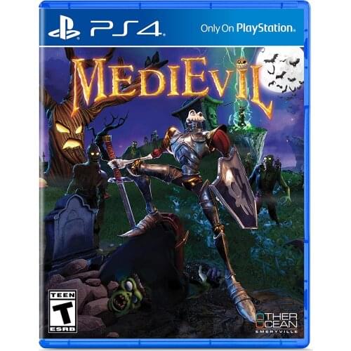 MediEvil Playstation 4 Original PS4 Product DvD Game Video Gaming station Console konsolos sega Toys Nintendo switch CD Gameplay