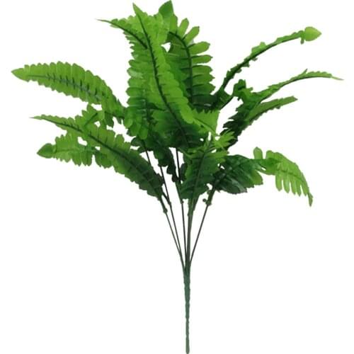 Artificial Persian Leaves Plant Decorative Green Persian Leaves Lifelike Plant Fake Plant Home Decoration New