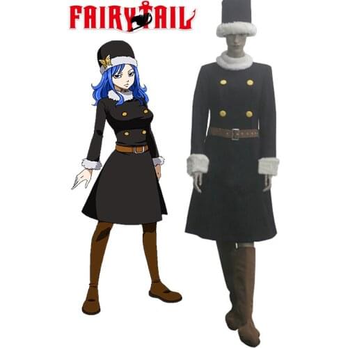 Fairy Tail Rain Woman Juvia Lockser After Seven Years Cosplay Costume