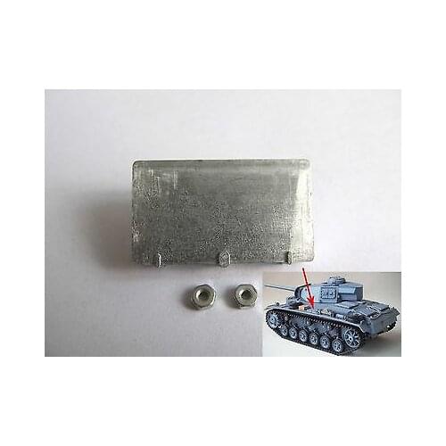 Mato 1/16 German Panzer III RC Tank Upper Hull Metal Box 3 MT095 TH00787-SMT4