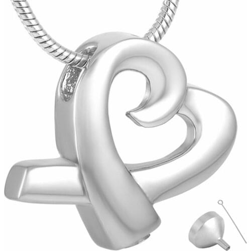 MJD9096 Memorial Ash Necklace Cremation Jewelry Pendants with Filling Kit and Instructions