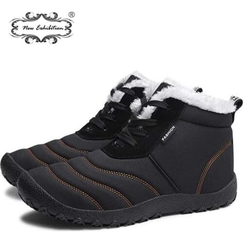 New exhibition Mens Winter Boots