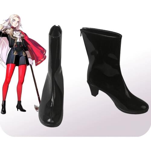 Fire Emblem Three Houses Edelgard Von Hresvelgr Cosplay Shoes Adult Byleth Claude von Regan Cosplay Boots For Halloween Carnival