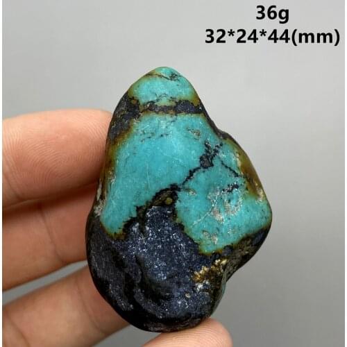 Very rare! 100% Natural polish Turquoise Mineral specimen stones and crystals healing crystals quartz