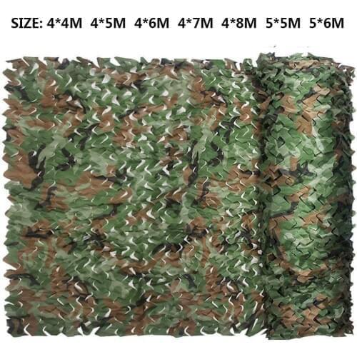 Hunting Military Camouflage Single Nets Woodland Army Camo netting Camping Sun Shelter Tent Shade sun shelter Fishing Shelter