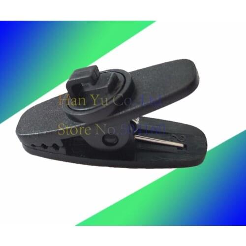 Wholesale 10pcs black Clip Tie clips For Sennheiser ME4 Lavalier Microphone Lavel Mic and CX earphone