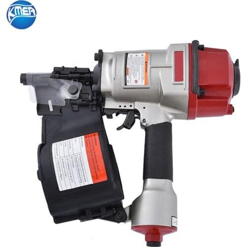 Coil Nailer Pallet Air Coil Nailer Guns CN90 Industrial Pneumatic Coil Nail Gun For Wooden Fencing