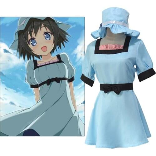 Steins Gate Shiina Mayuri Cosplay Costume Lolita Maid Dress Halloween Costumes
