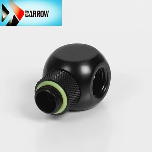 Trolley white black silver G1 / 4" tee tube rotary adapter accessories, split water-cooled computer accessories TX3T-A01