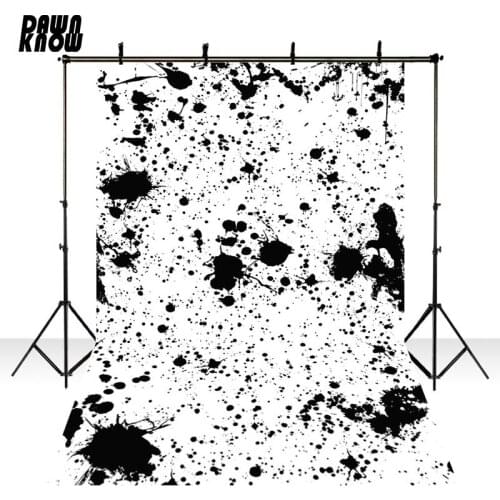 DAWNKNOW Splash-ink Graffit Vinyl Photography Background For Newborn Photo Shoot Backdrop For Wedding Photo Studio lv-346