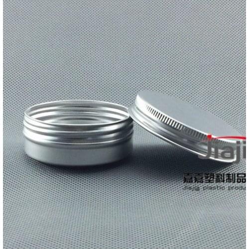 High Grade 30g Aluminum Cosmetic Jar Container ,100pcs High Quality Makeup Container Factory Wholesale