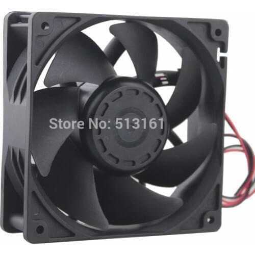 1Pcs Gdstime 12038 12cm 120mm 48V 0.25A Double Ball Bearing Server Cooling Fan