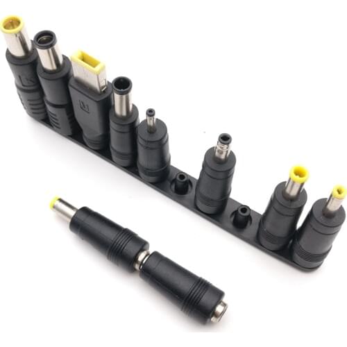 10PCS Universal 5.5x2.1mm Multi-type Male Jack for DC Plugs for AC Power Adapter Computer Cables Connectors For Notebook Laptop