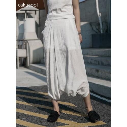 Женские укороченные брюки Cakucool China At AliExpress