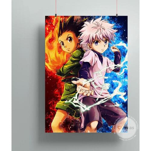 Canvas Anime HUNTER x HUNTER Pictures Home Manga Decoration Paintings Poster HD Prints Wall Art Modular Living Room