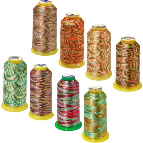 MIUSIE High-strength Machine Embroidery Sewing Threads Hand Sewing Thread Craft Patch Canvas Leather Sewing Line Supplies