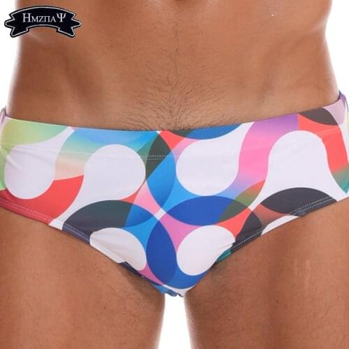 Mens Swimming Trunks Briefs Swimming Trunks Beach Shorts Sexy Briefs Bikini Surfboard Shorts Low Waist Swimwear