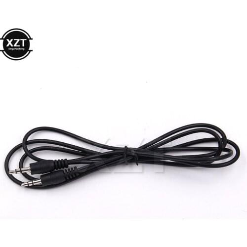 Newest AUX Cable Car for Smart Phone 3.5mm Male to Male Stereo Flat Audio Cable 3.5 jack to jack Headphone Speaker AUX Cable