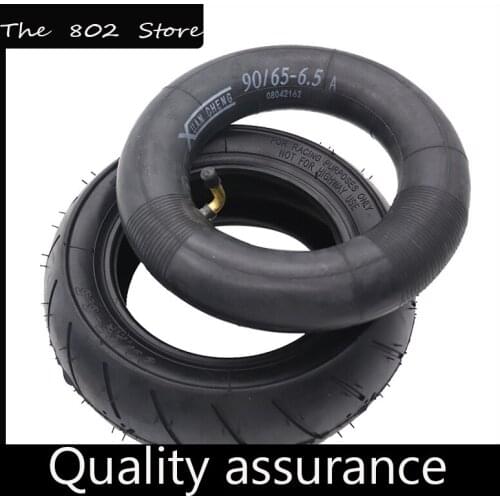 90/65-6.5 Front Tires With Bent-Valve Inner Tube for 47-49Cc Pocket Dirt Pit Bike Mini Motorcycle Accessories