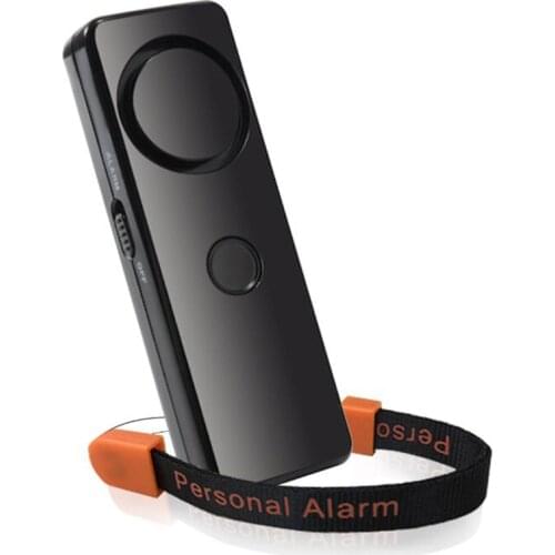 Portable Emergency Alarm With Lanyard, Lady Girls Children Security Protective Alert Outdoor Camping LED Light Alarm Supplies