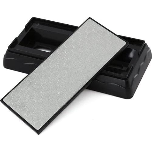 Sharpener Stone Double-Sided Diamond Whetstone Sharpener Plate Honeycomb Surface Outdoor Kitchen Grinding Tool