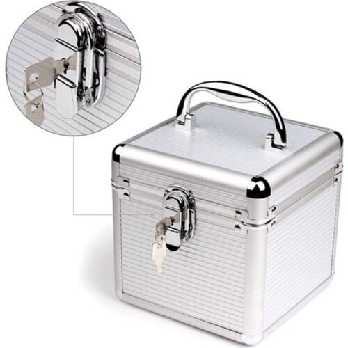Aluminum Alloy Hard Disk Protection Box Dual-purpose Hard Disk Storage Box Hard Disk Box Security Lock