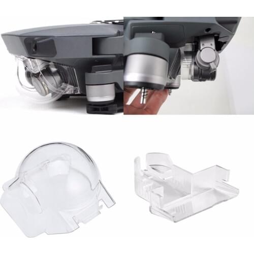 2 IN 1 Camera Lens Cap and Gimbal Holder Mount Guard for DJI Mavic Pro Platinum Drone Protector Parts Dust-proof Cover Cap