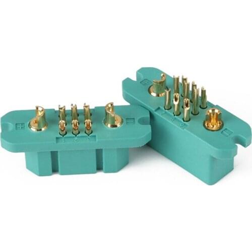 1 Pair New JX9 Multi Wire VTOL Propeller Connector with Servo Extension Plug Signal Wire For RC Airplane