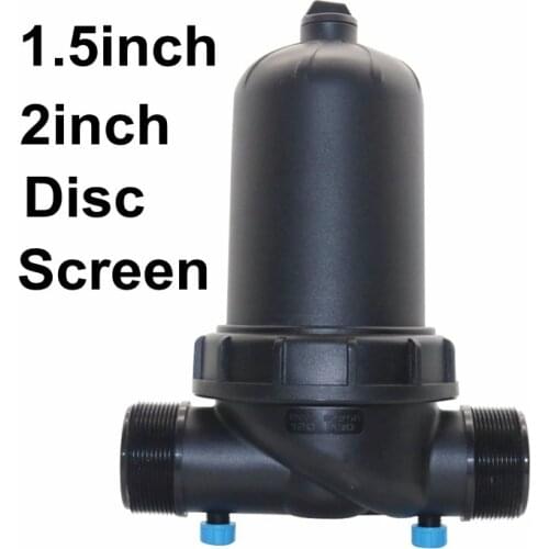 1pc 1.5/2inch 120 Mesh Screen Filters Disc Filters Garden Drip Irrigation Fountain Tools Watering Sprinklers Net Filter