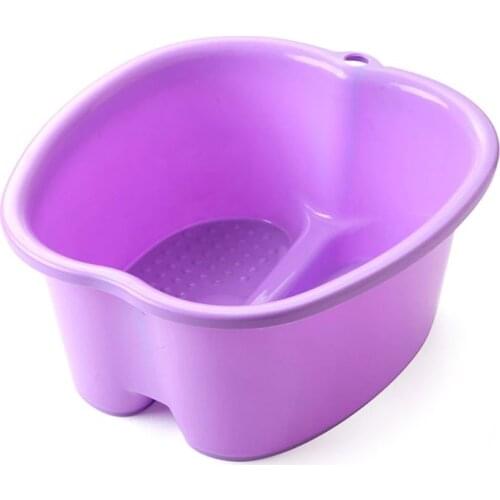 Large Foot Bath Spa Tub Basin Bucket Soak Feet Detox Pedicure Massage 3 Colors M68E