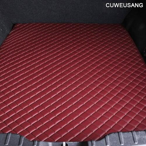 CUWEUSANG car floor mat for smart all models fortwo forfour forjeremy car-styling Custom auto floor mats Purple/red