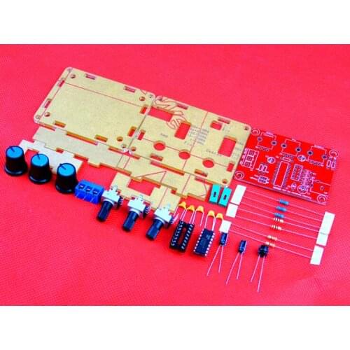 XR2206 Function Signal Generator DIY Kit Sine Triangle Square Wave 1HZ-1MHZ DDS