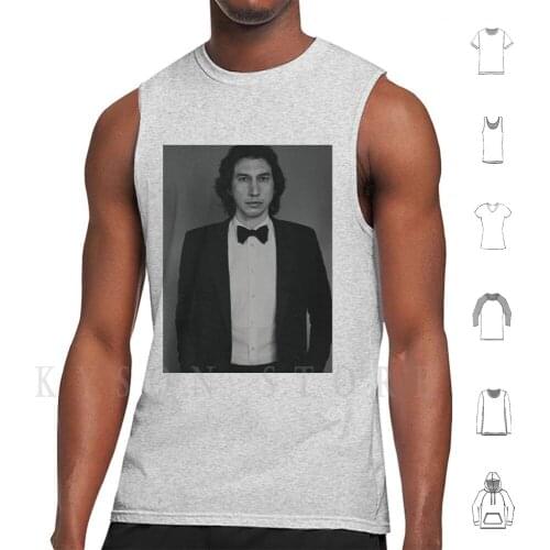Adam Driver-- 2019 Tony Award Nomination Shoot Tank Tops Vest 100% Cotton Adam Driver 2019 Tony Nominee