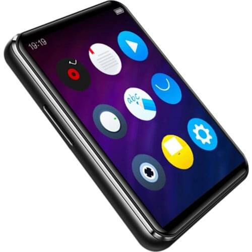 Full Touch Screen MP3 player Bluetooth 5.0 Music Player 2.5 inch built-in 16G Speaker With E-book Radio Recording Video Playback