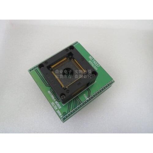 Opentop QFP112 IC Burning seat Adapter testing seat Test Socket test bench for Motorola MC9S12 in the stock free ship