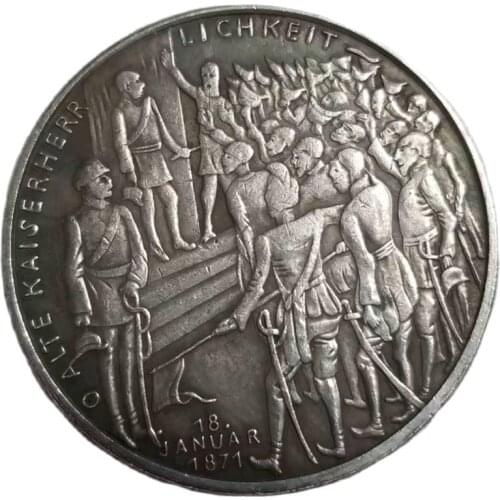 Commemorative Coin 1919 German Ruhm Des Reiches Memory Collection Coin Home Decoration Crafts Souvenirs Gift