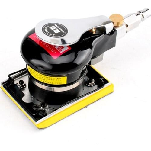 Pneumatic Grinding Machine Rectangular Putty Sanding Machine with Clip 70*100mm Vibratory Pneumatic Air Mill