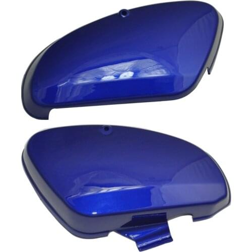 LOPOR Right & Left Motorcycle Side Cover For Honda Passport Step Thru C50 CUB