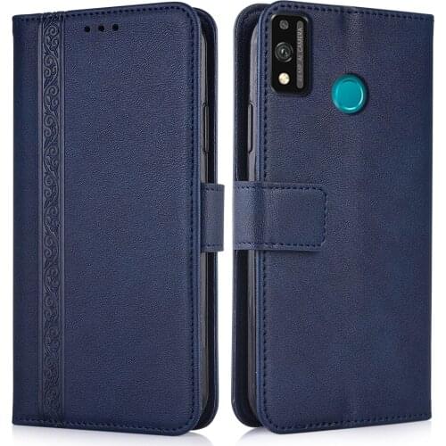 Luxury Flip Wallet Leather Case for Huawei Honor 9X Lite JSN-L21 JSN-L22 JSN-L23 Magnetic Book Protect phone back Cover